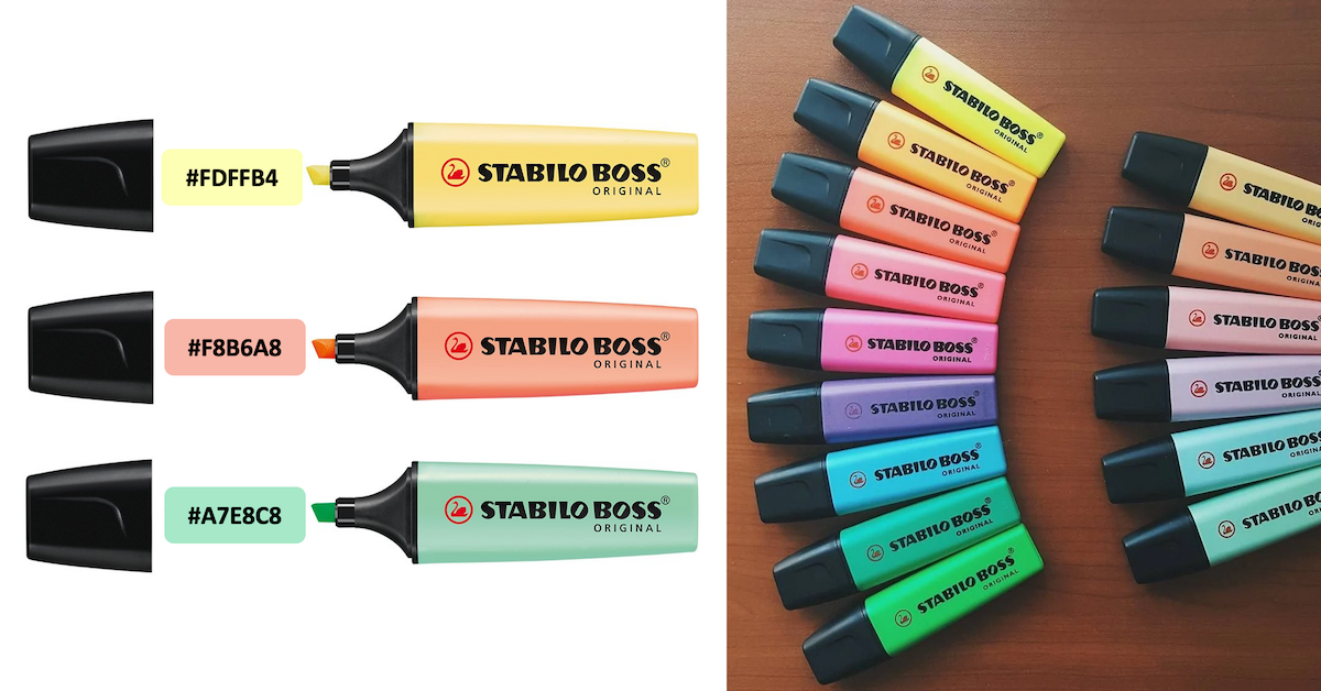 Stabilo store boss highlighters