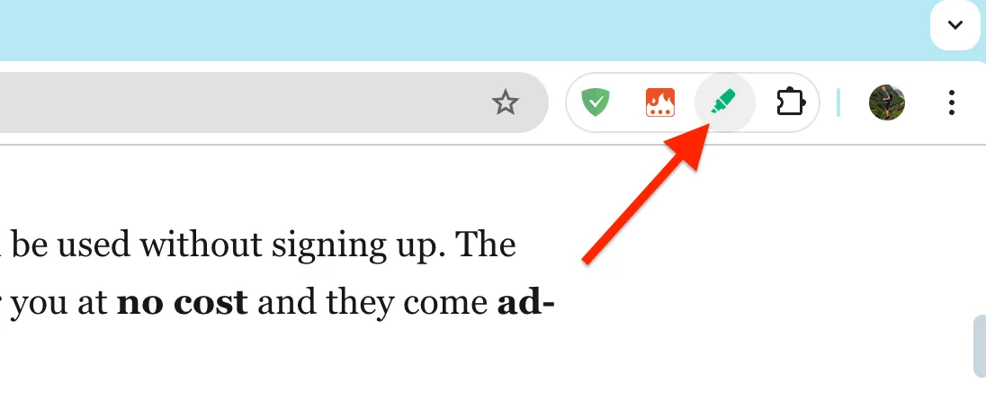 Open Web Highlights Sidebar