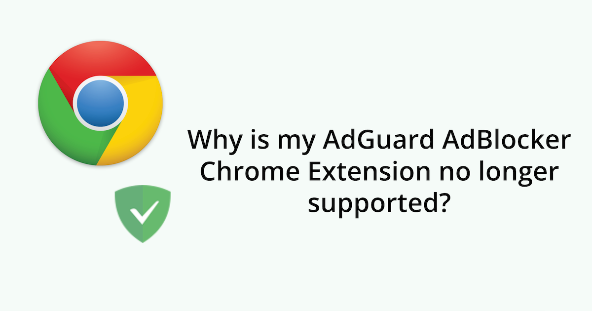 chrome adguard extension exceptions