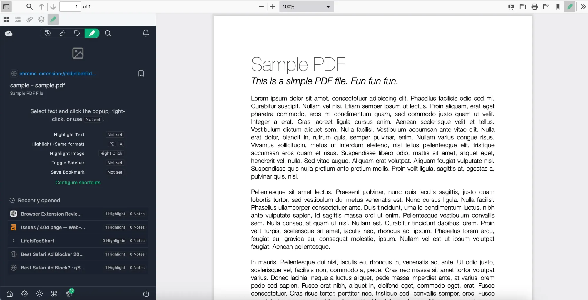 Web Highlights PDF Viewer & Editor