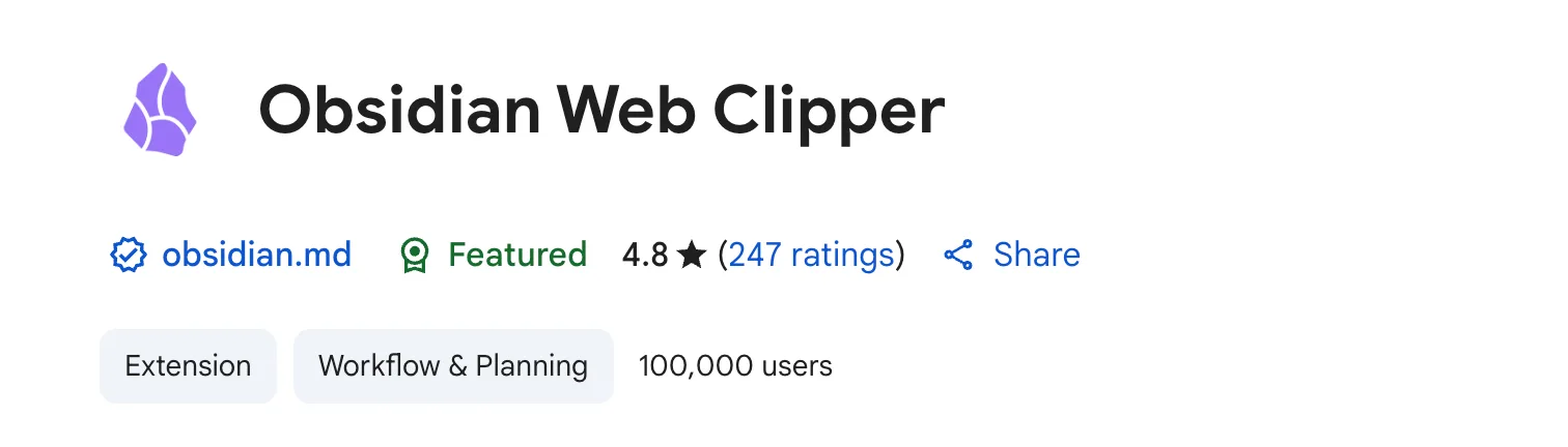 100,000+ users - 4.8 ⭐️ (247 ratings)