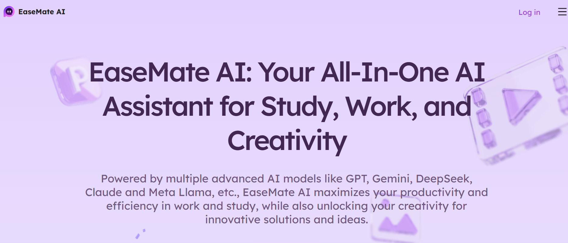 Easemate AI  website 