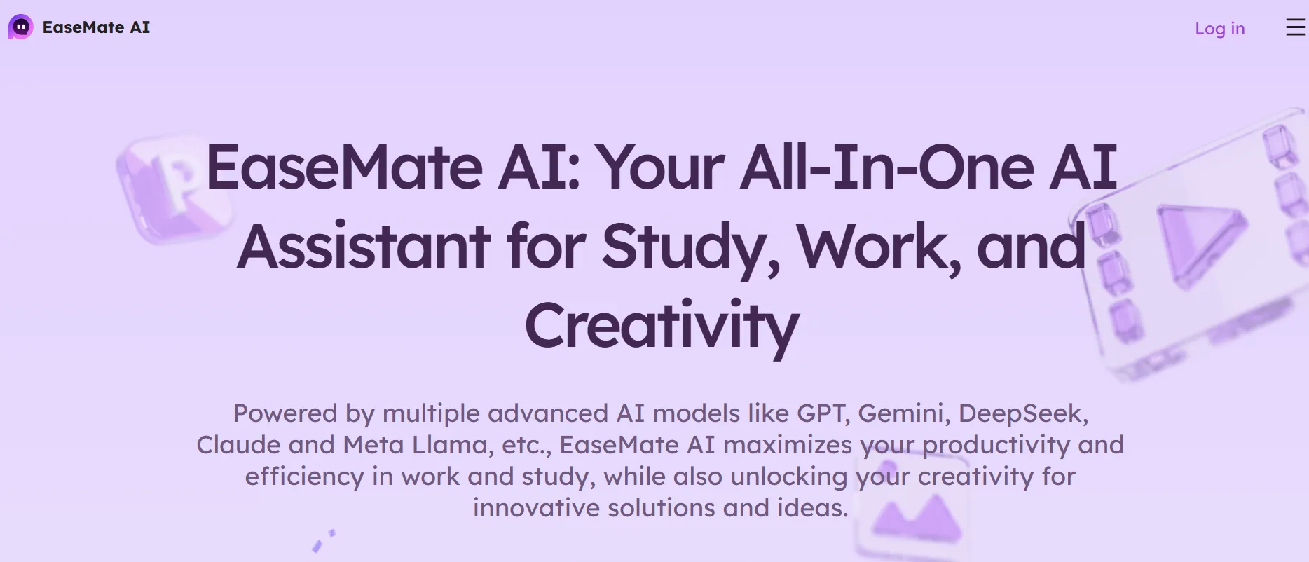 Easemate AI&nbsp; website 