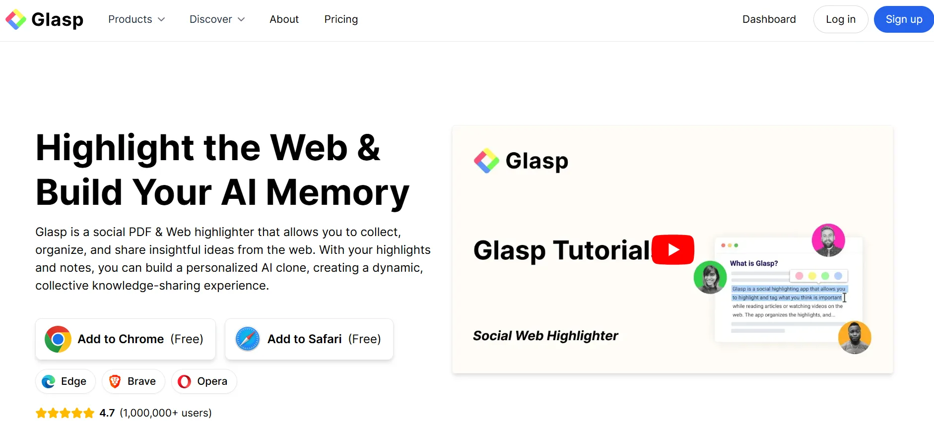glasp-website