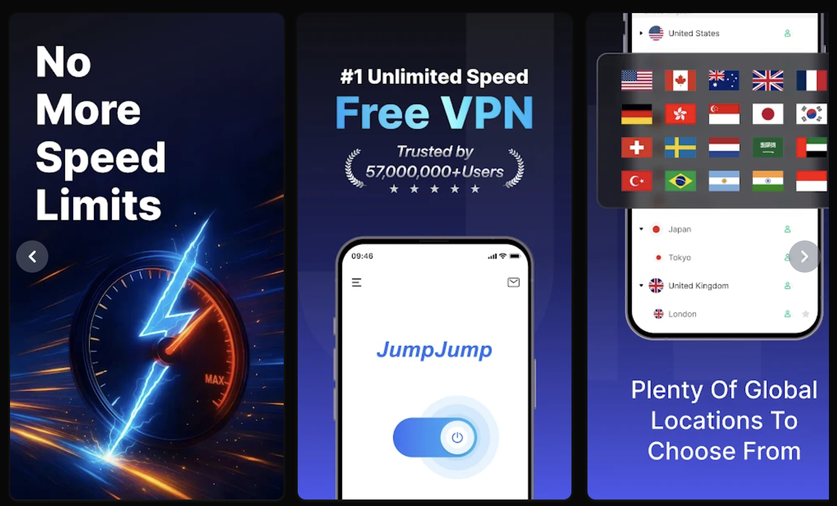 JumpJumpVPN – Super Unlimited