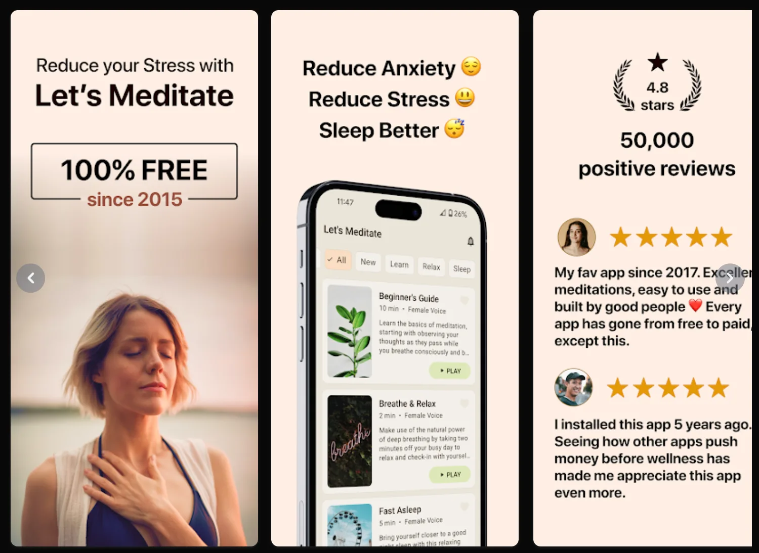 Let's Meditate: Relax & Sleep