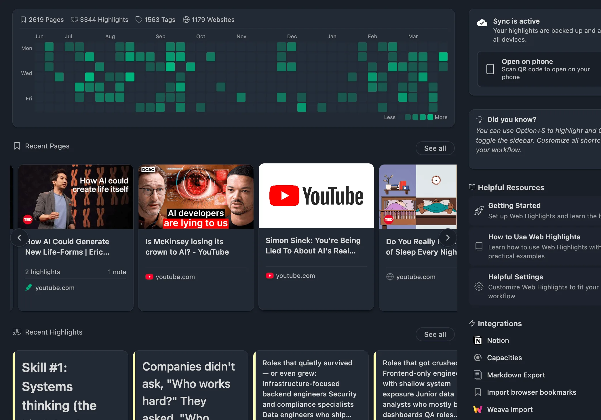New Dashboard