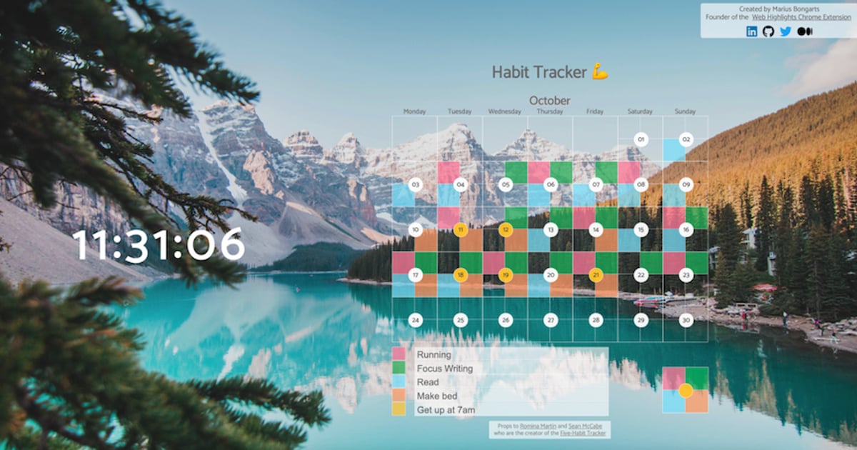 Our own New Tab Chrome Extension — Demo