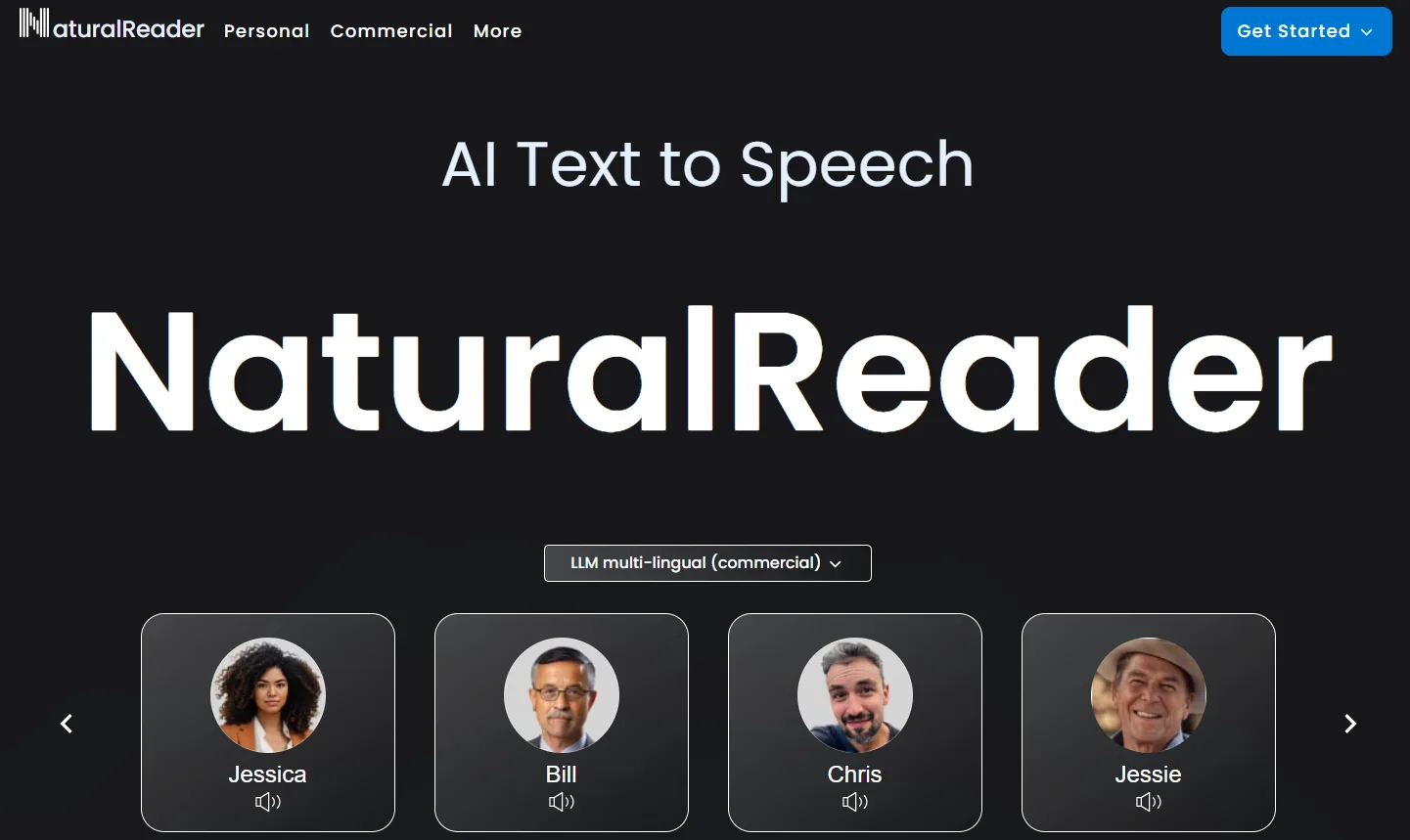 NaturalReader's website