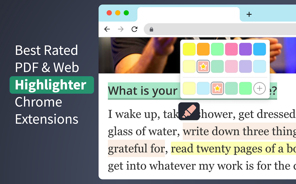 Top 5 Chrome Extensions for Highlighting sites & PDFs