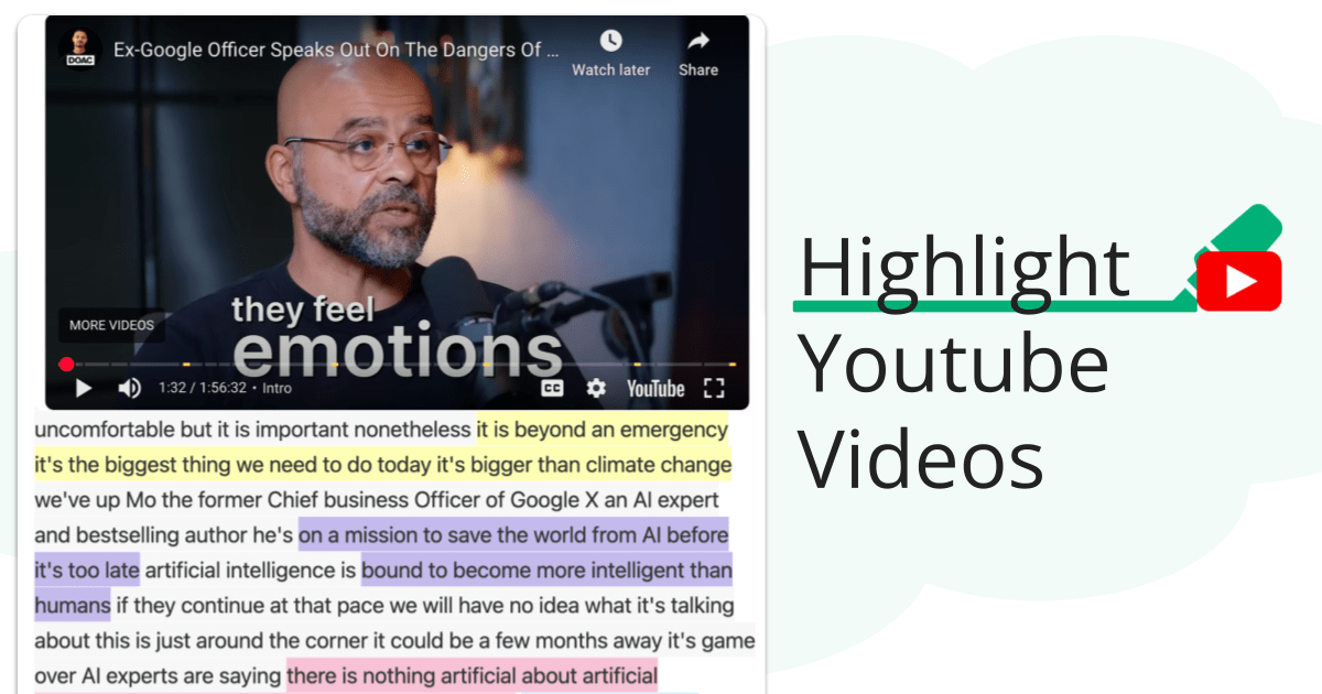 Highlight Youtube Videos